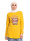 Sun Flower Printed Long - Sleeve Design 46 - Khotwh